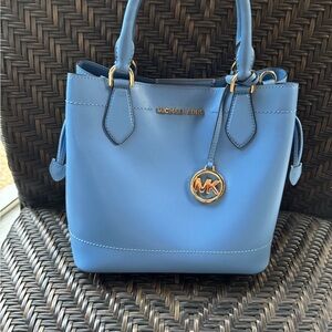 Michael Kors Sky Blue Tote Bag